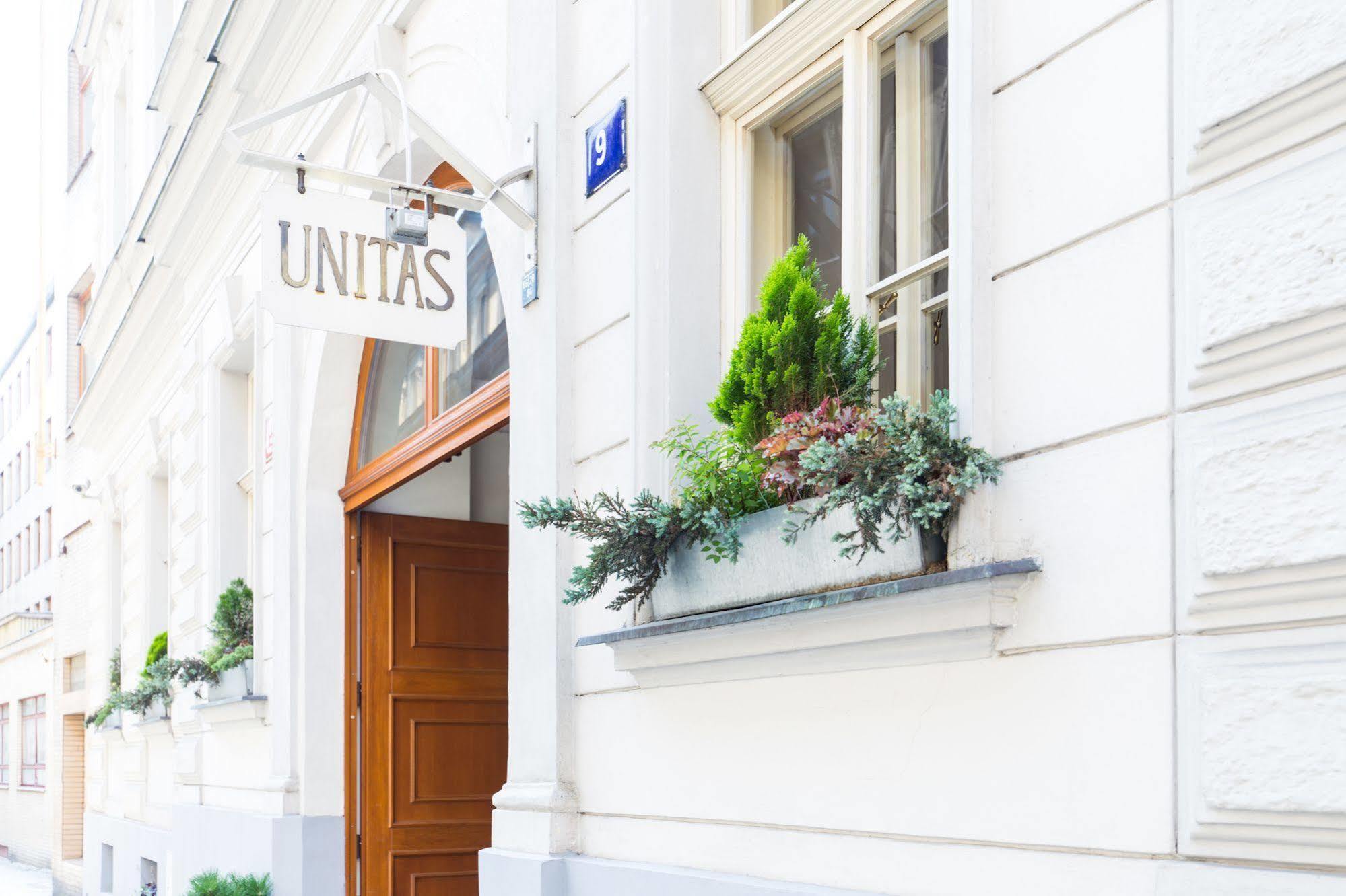 Unitas Hotel Prag Eksteriør billede